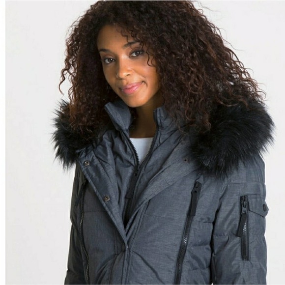 Nautica Hooded  Bib Parka Jacket - Picture 4 of 12